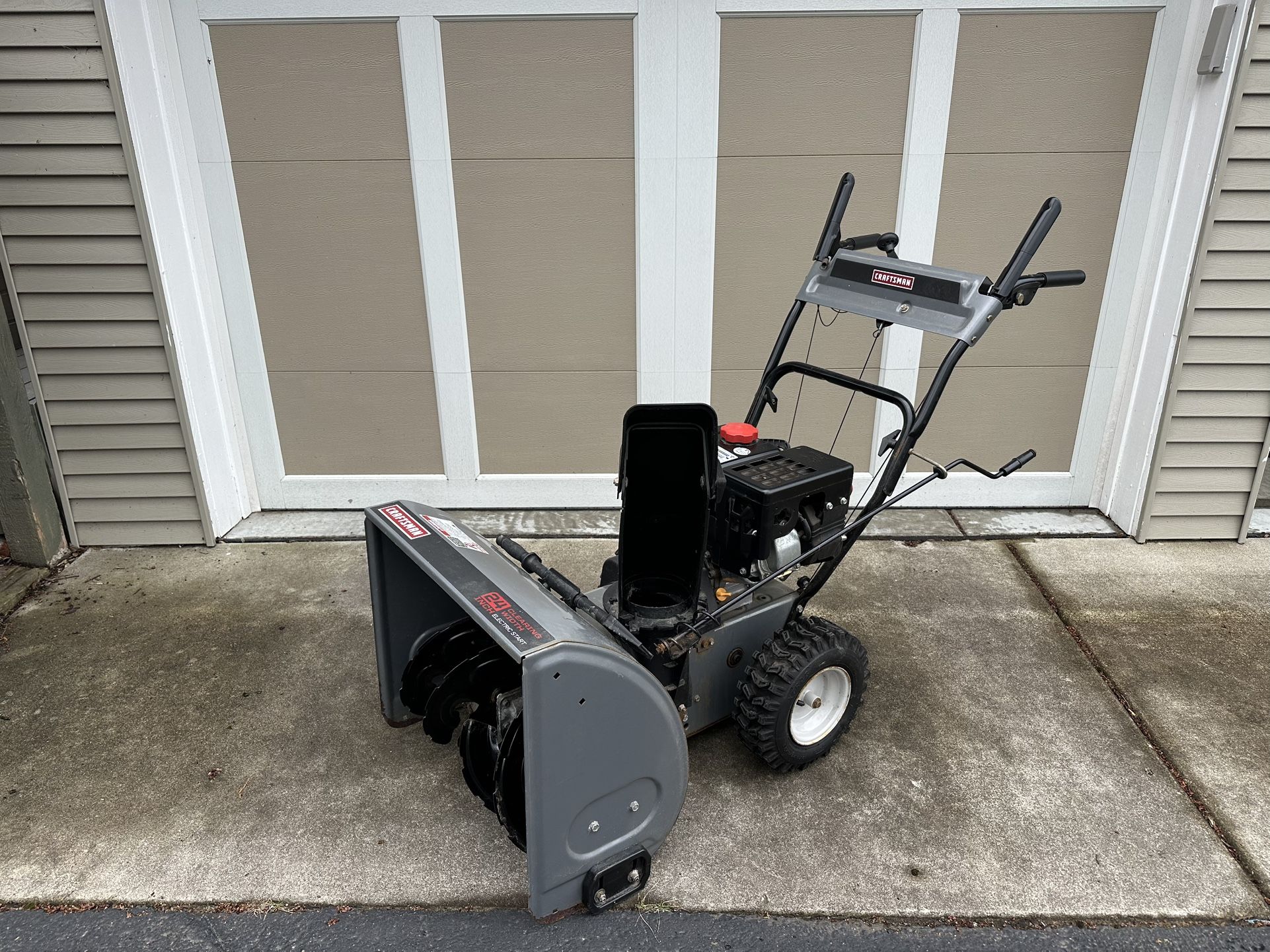 Snowblower - self- propelled, electric start