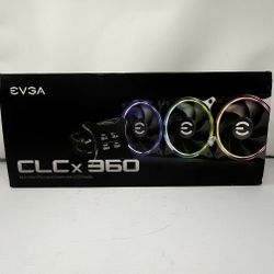 EVGA CLCx 360mm All-In-One LCD CPU Liquid Cooler