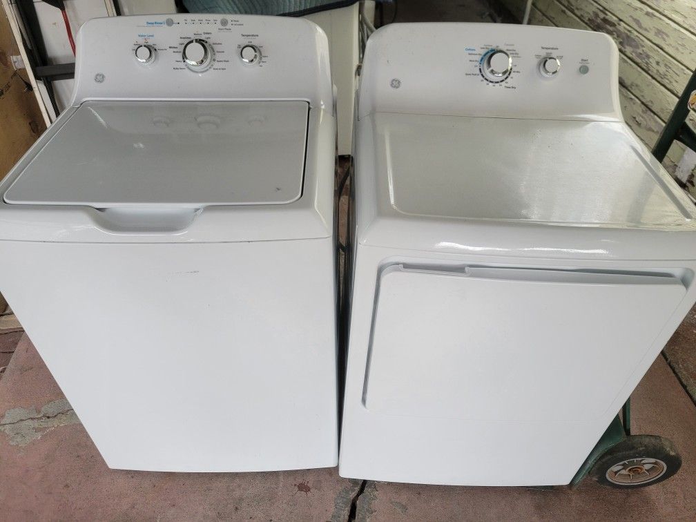 GE washer And Dryer