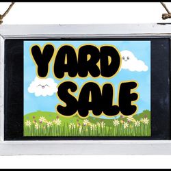 Yard Sale Saturday June 28 Only