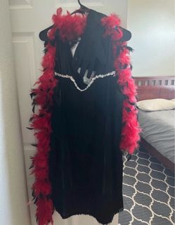 3piece flapper Halloween costume size XL