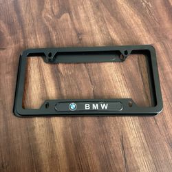 BMW Front And Back License Plate Frame 