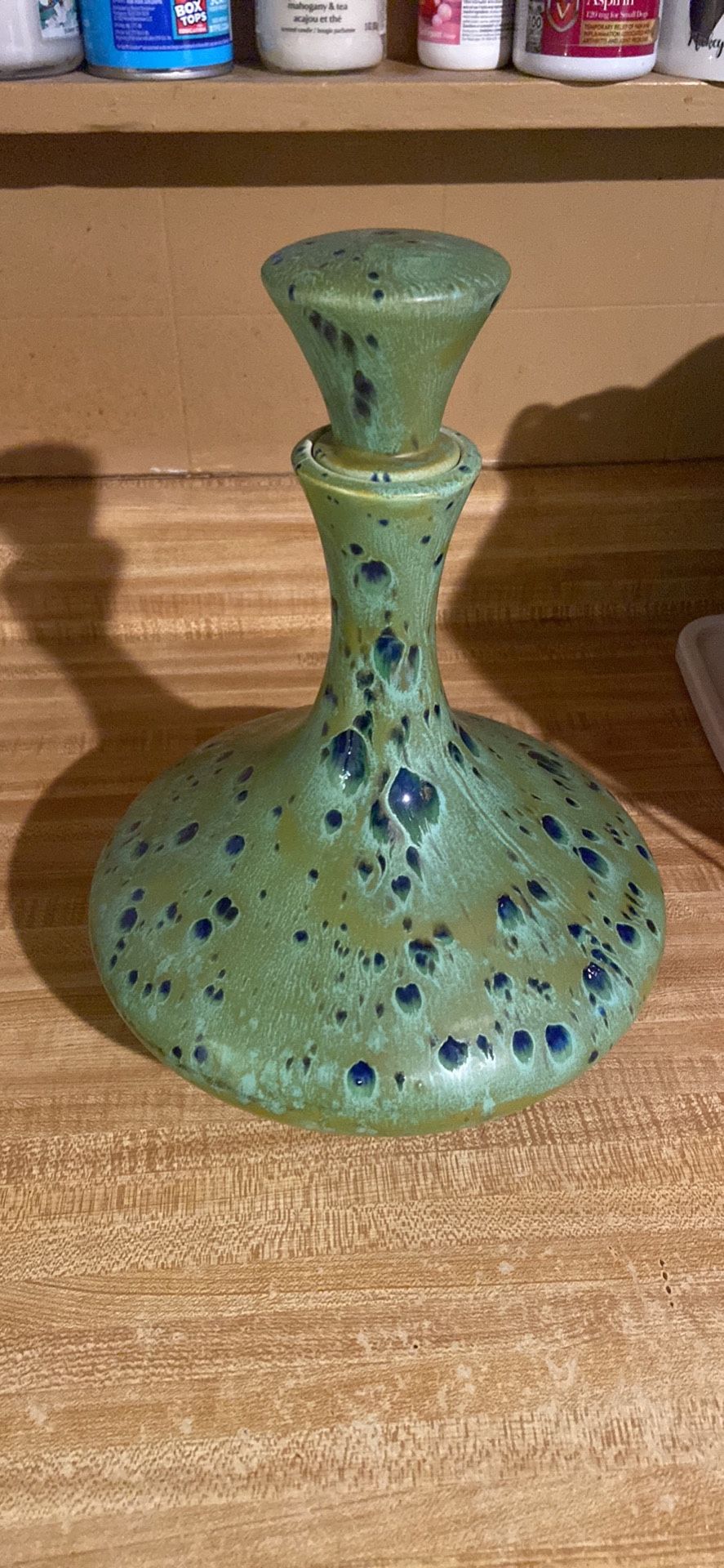 Blue / Green Vase Knick Knack