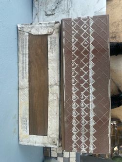 Cerámicas Tesany "Acadia Brown" Porcelain Wood-Look Tile + Mixed Mosaic