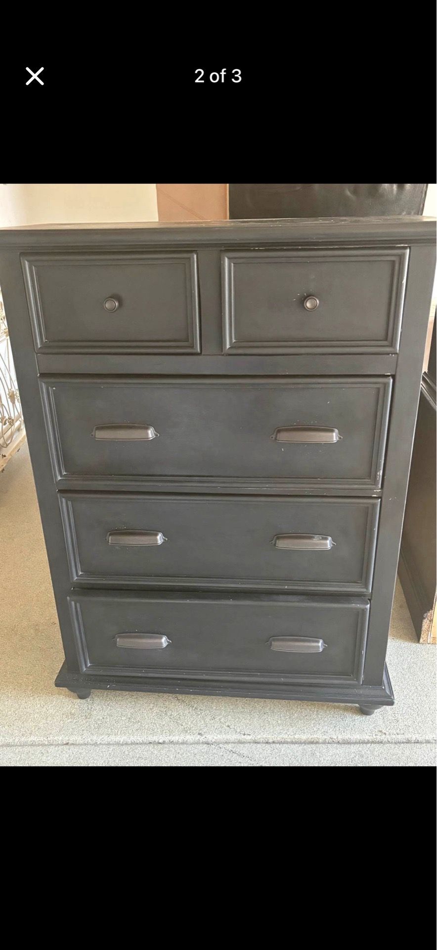 🤩Pottery Barn Dresser with new extra gold handles