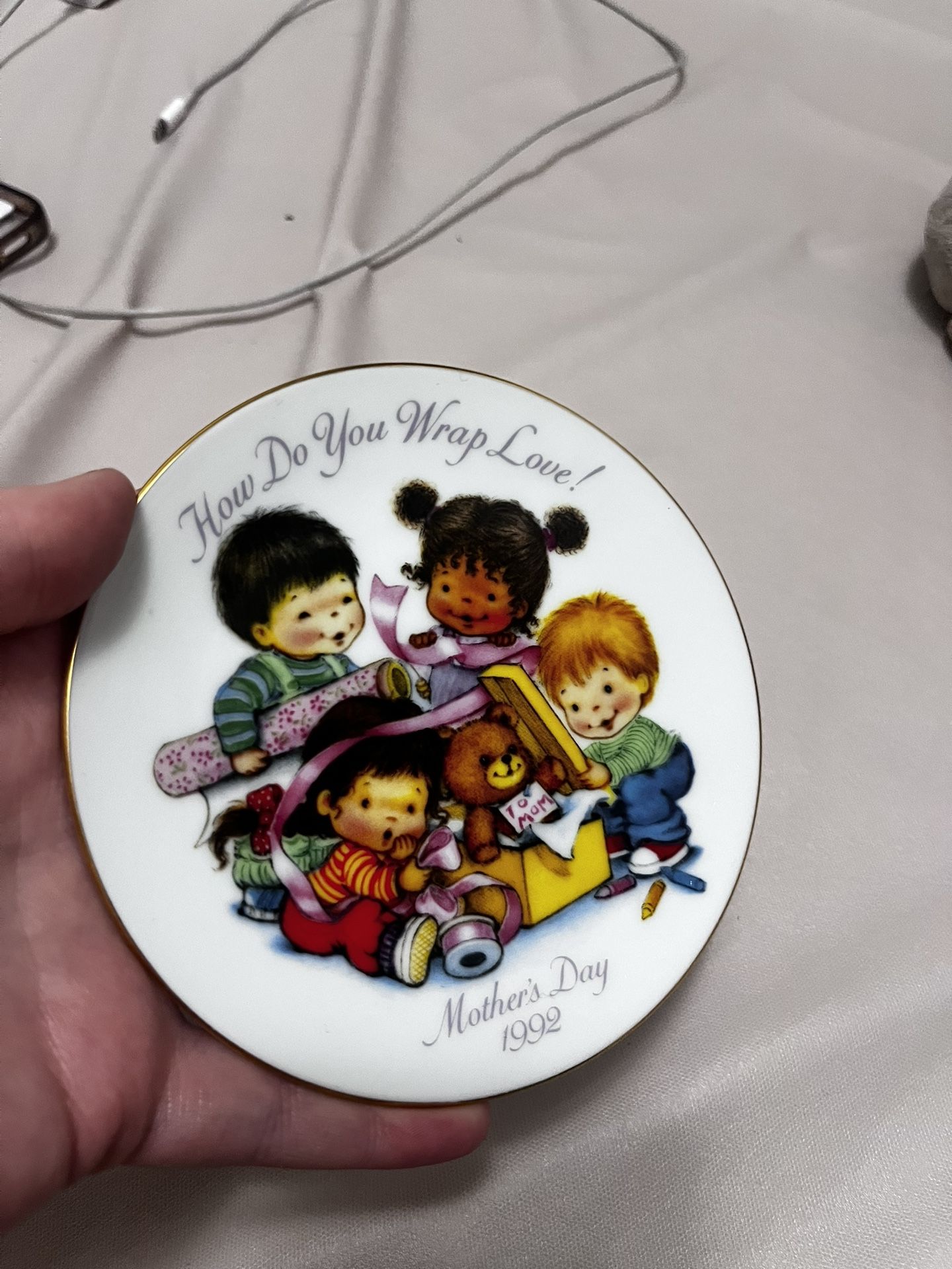 Collectable Mothers Day plates
