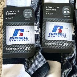No Show Socks Russell 6 Pairs 