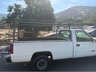 Long bed truck lumber rack