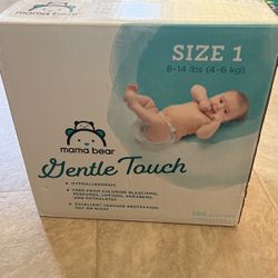 Mama Bear Gentle Touch Diapers Size 1