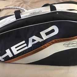 Head Tennis Racket Bag  With Rackets ( Novak Djokovic)