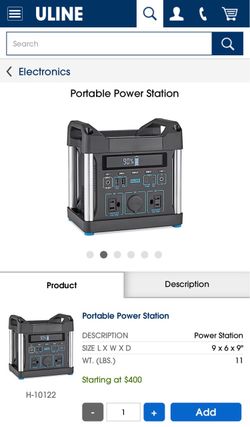 Portable power station