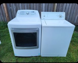 Kenmore washer and dryer