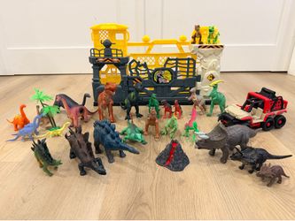 Dinosaur playset