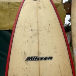 Mitsven Quad Fish Surfboard – 5’8” Retro Fish