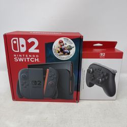 Nintendo Switch 2 Mario Kart + Pro Controller