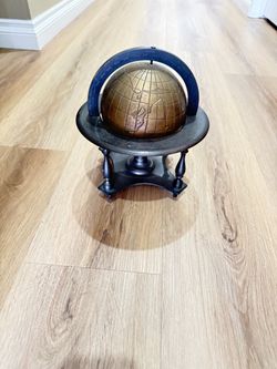 Vintage-Style Decorative Desktop Globe