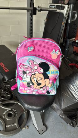 Minnie Mouse Back Pack And Lunch Box