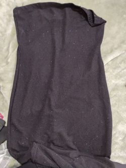 Strapless dress