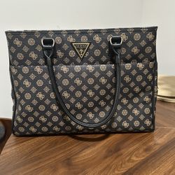 Guess Wilder Peony Shopper Tote Bag