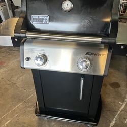 Weber grill spirit propane gas