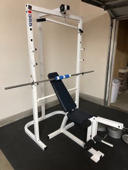 Marcy Pro Smith Machine / Home Gym Bench Press Setup – Excellent Condition