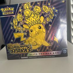 New Pokemon Surging Sparks ETB 