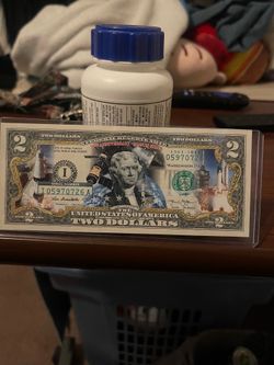 Man in Space 2$ Bill