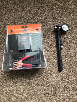 Harley Davidson Touring Suspension Air Pump and Super Smart Battery Tender Automatic Battery Charger