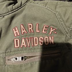 Green Harley Davidson Jacket