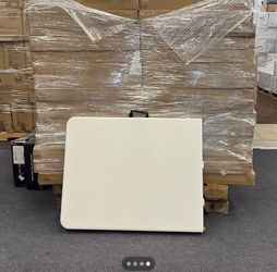 new 6-foot-long folding tables