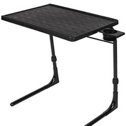 Folding Dinner Table Or Desk With Cup Holder