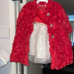 Red Infant Christmas Dress