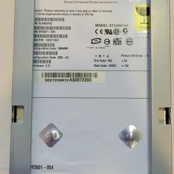 Sony PS2 Hard Drive OEM Not Aftermarket 
