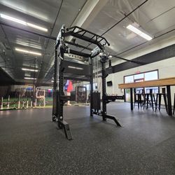 Vesta Pro Series 2in1 Squat Rack | Functional Trainer | 400lb Weight Stack | Commercial Grade | Gym Equipment | FREE DELIVERY🚚 🔴