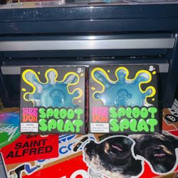 BRAND NEW-Needoh Blue Sploot Splat-FACTORY SEALED (lot of 2)