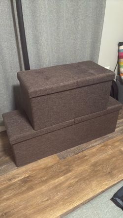 Two Otomans for sale - GREAT CONDITON