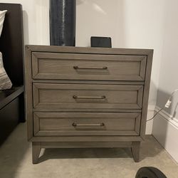 Pair Of Nightstands With Inbuilt USB Charger