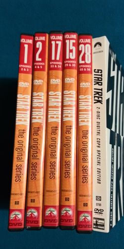 Star Trex Dvds and Comic Books