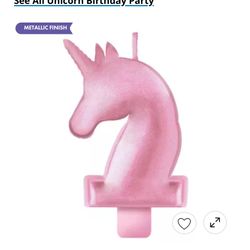 Unicorn Candle 