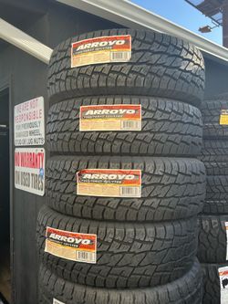 LT265/70R17 ARROYO AT all  Terrain 4 new tires