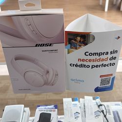 New Box - Bose Quietcomfort Headphones Pink - Financing Available