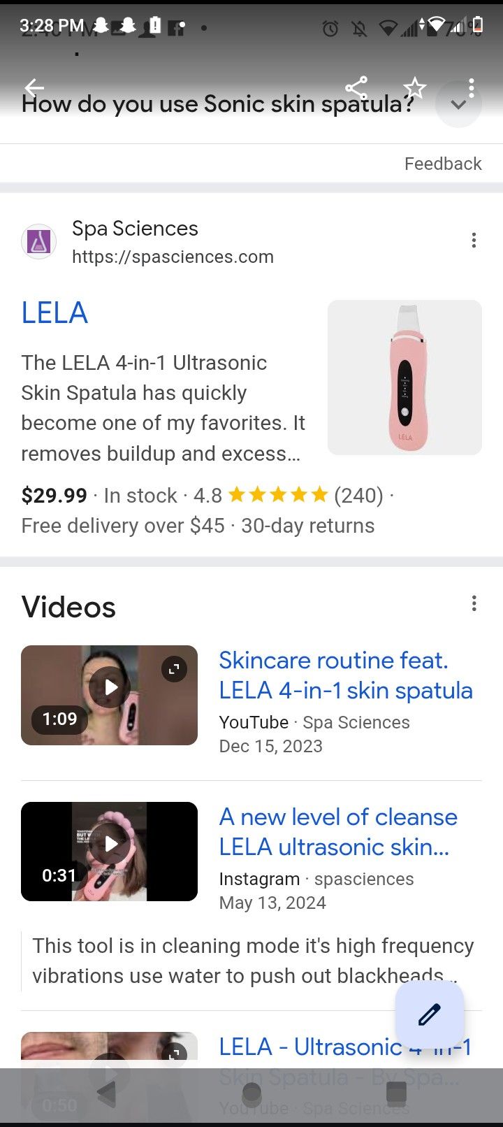 Lela Skin Spatula