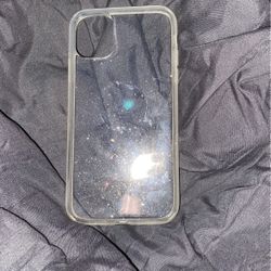 clear with sparkles Iphone 11 case