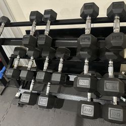 Dumbbells With The Rack $350 OBO