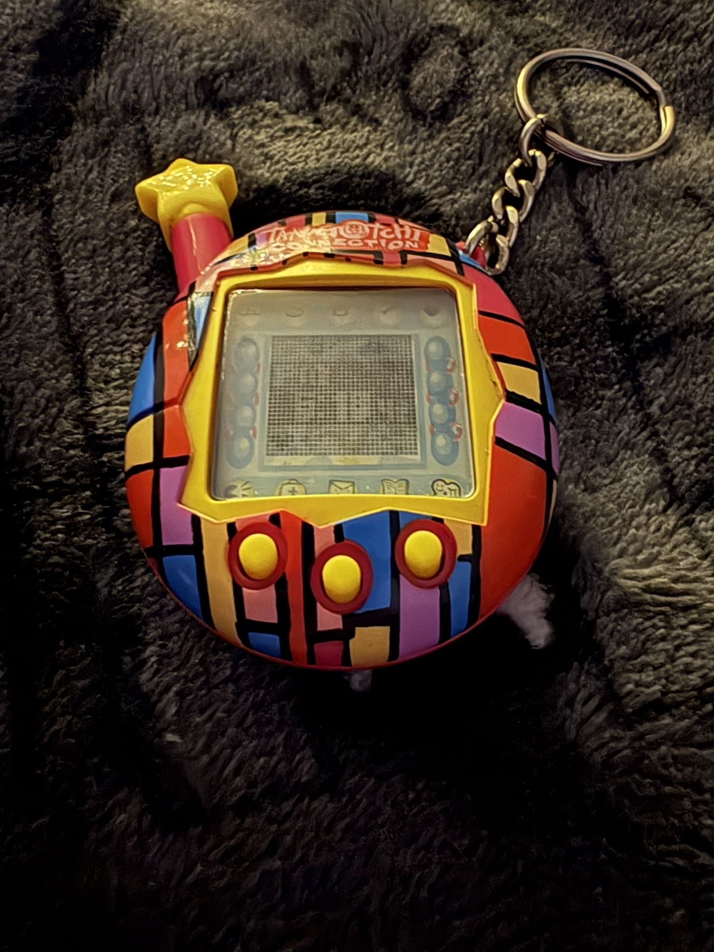 Tamagotchi Connection V4.5 Stained Glass Design 2004 Tested and New Battery