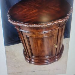 Barrel End Table 