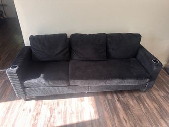 black couch