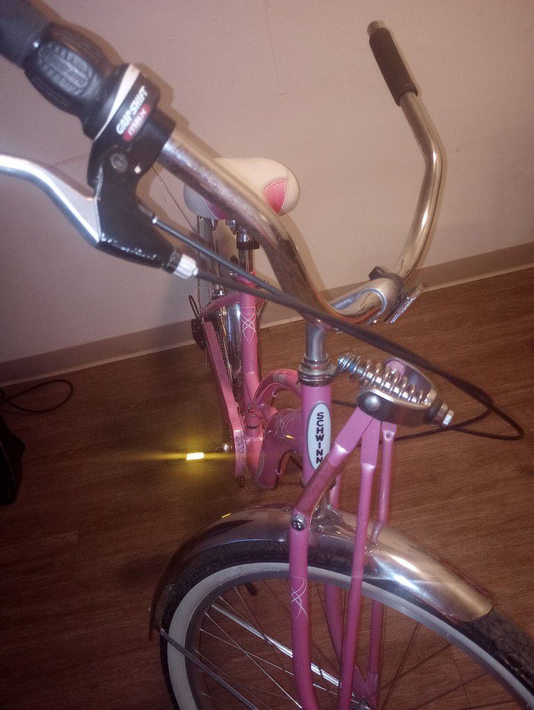 Schwinn pink Bike