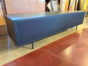 Minimalist Modern Low Profile Drop Front TV Stand