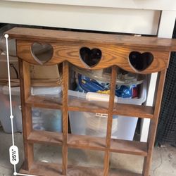 Tiny Things Wood Bookshelf 